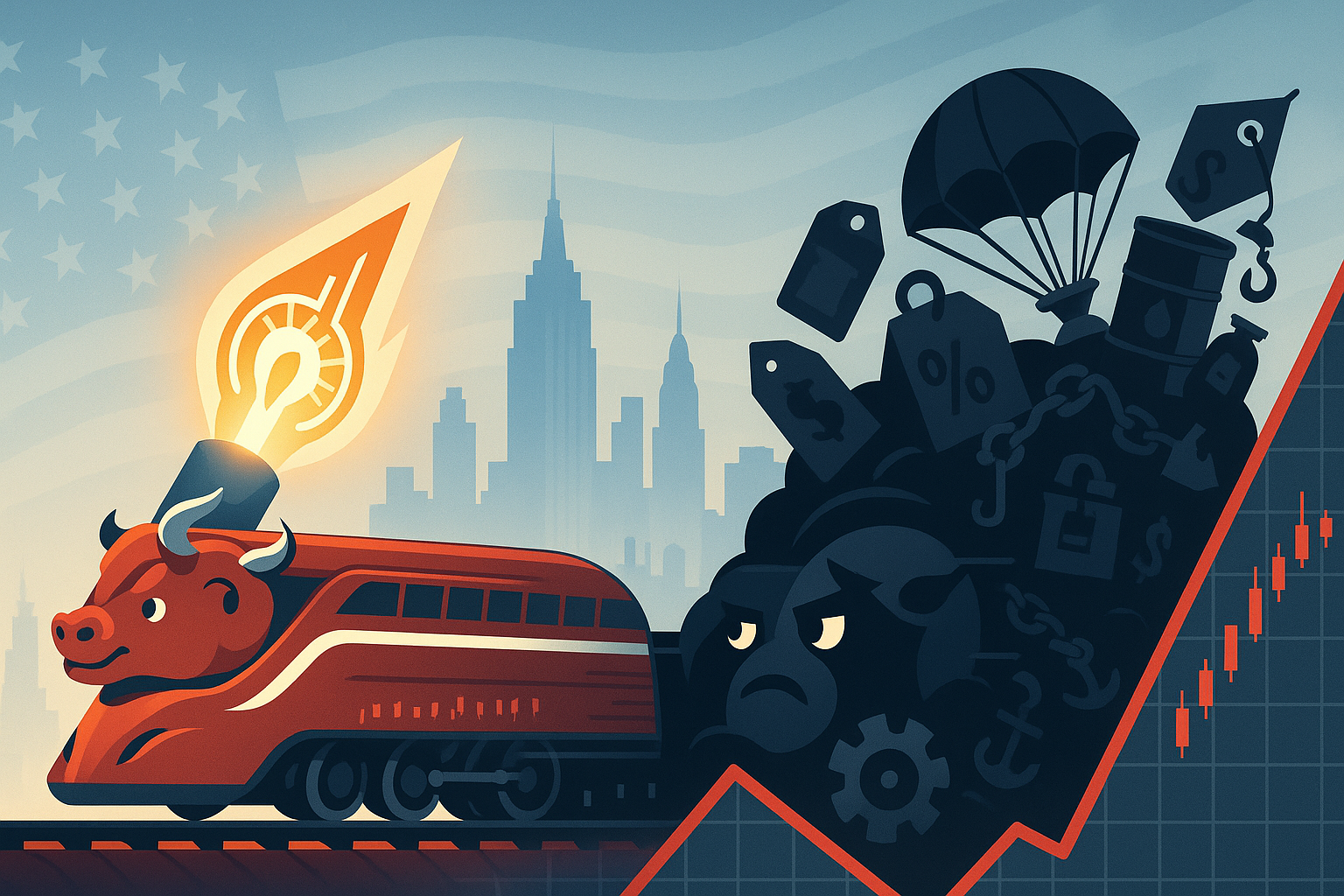The Two-Speed US Market - AI-Driven Growth Masks Underlying Pressures from Soaring Talent and Capital Costs - 双速运行的美股市场：AI驱动的增长掩盖了人才与资本成本飙升的潜在压力 post image