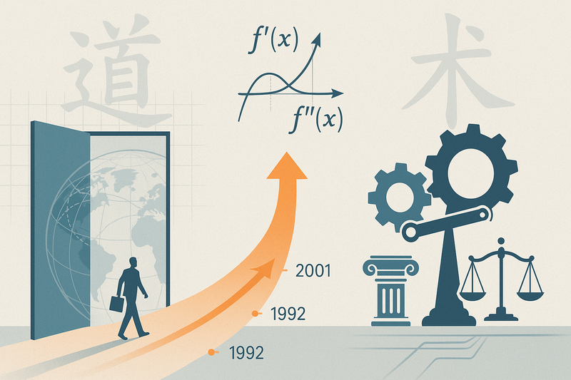 Weiying Zhang - China's First-Order and Second-Order Economic Problems - The Fundamental Role of Opening Up and Market Liberalization - 张维迎 -中国经济的一阶与二阶问题——对外开放和对内放开的根本作用 post image