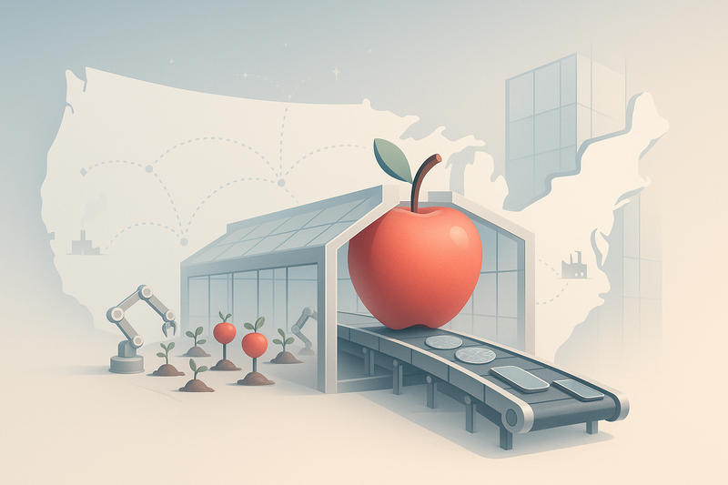 Apple's $600 Billion US Investment & Manufacturing Expansion - Corning Partnership, Domestic Silicon Supply Chain, and Strategic Responses - Apple 6000亿美元美国投资与制造业扩张：涵盖Corning合作、本土硅供应链建设及战略动因 post image